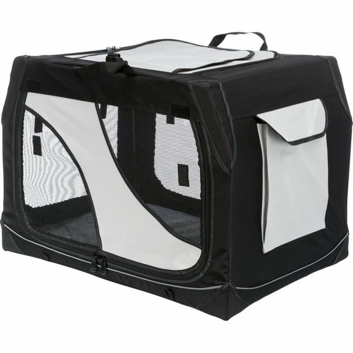 Trixie Vario Hunde-Transportbox, stabil und vielseitig einsetzbar — 61 × 43 × 46 cm 2