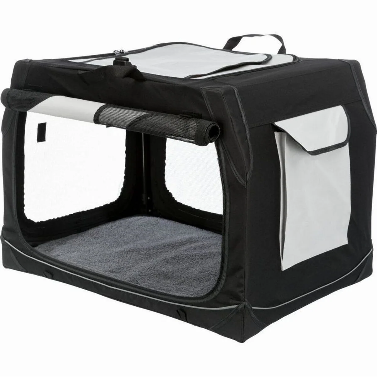 Trixie Vario Hunde-Transportbox, stabil und vielseitig einsetzbar — 61 × 43 × 46 cm 3