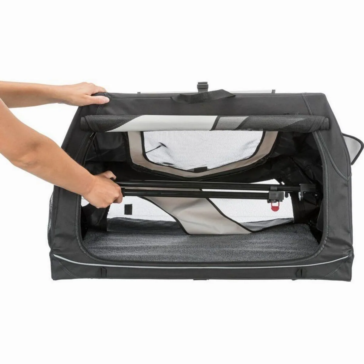 Trixie Vario Hunde-Transportbox, stabil und vielseitig einsetzbar — 61 × 43 × 46 cm 4