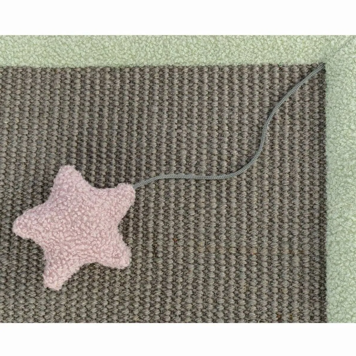 Trixie Junior Kratzbrett, Sisal und Lammfell-Optik, 47 × 47 cm 4