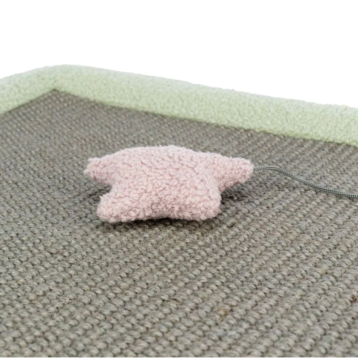 Trixie Junior Kratzbrett, Sisal und Lammfell-Optik, 47 × 47 cm 5