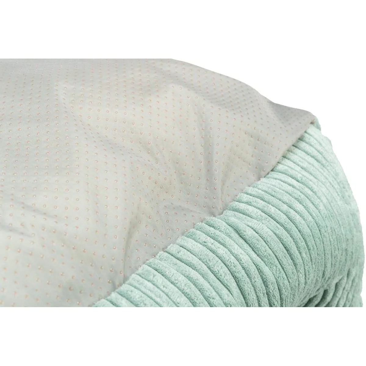 Trixie Hundebett Vital Jonna, salbei, 60 × 50 cm — ergonomische Form, pflegeleichter Bezug, rutschfester Boden 4