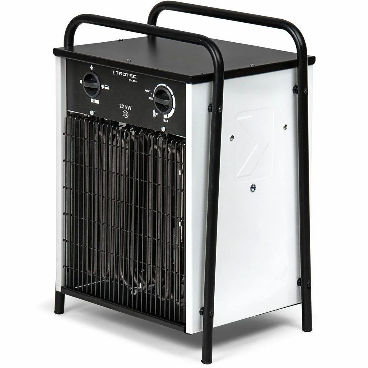 Trotec TDS 100 Elektroheizer, 22 kW Heizleistung, integrierter Thermostat 3