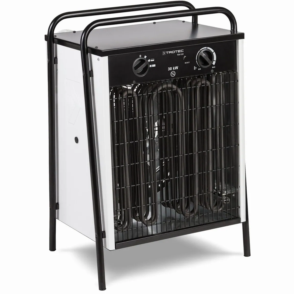 Trotec TDS 120 Elektroheizgebläse, 30 kW Heizleistung, integrierter Thermostat