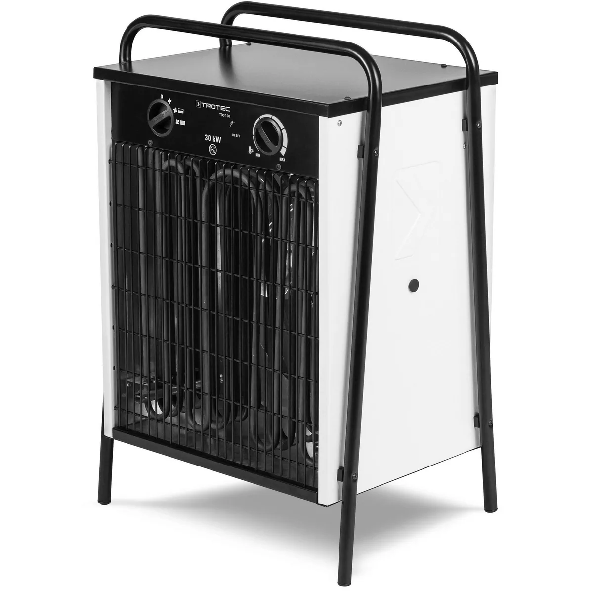Trotec TDS 120 Elektroheizgebläse, 30 kW Heizleistung, integrierter Thermostat 3
