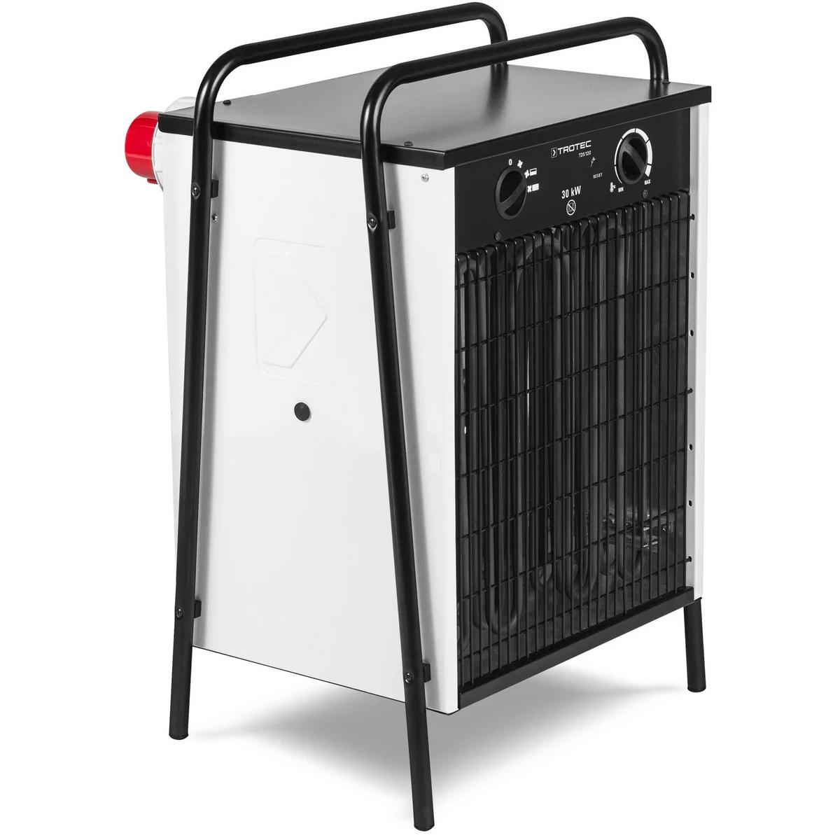 Trotec TDS 120 Elektroheizgebläse, 30 kW Heizleistung, integrierter Thermostat 5