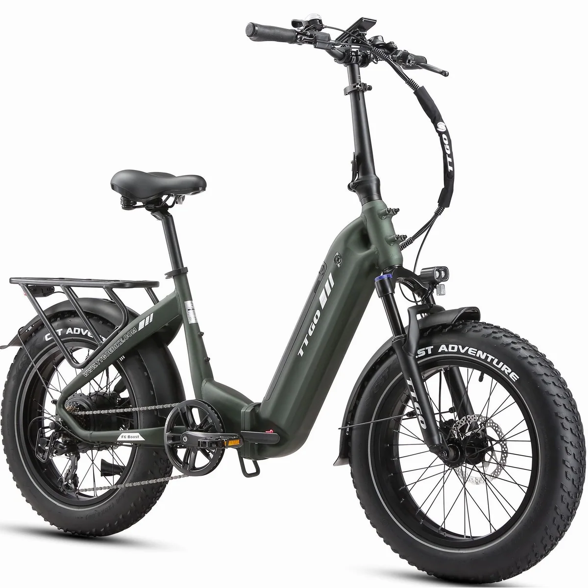TTGO E-Bike Klapprad 20 Zoll, 70Nm, 140km Reichweite, faltbar und robust