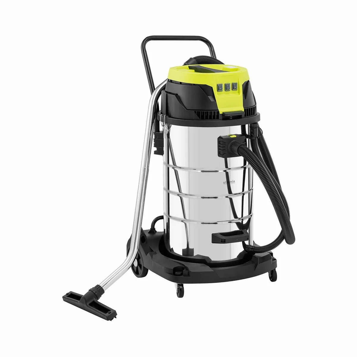 Ulsonix FLOORCLEAN 100VO PRO, leistungsstarker Nass-Trockensauger, 100 l Volumen, 3000 W