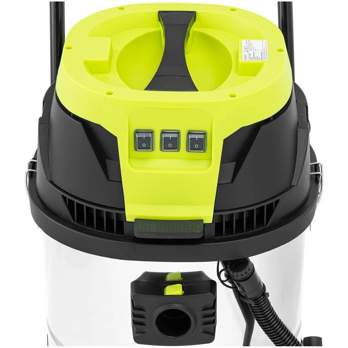 Ulsonix FLOORCLEAN 100VO PRO, leistungsstarker Nass-Trockensauger, 100 l Volumen, 3000 W 2
