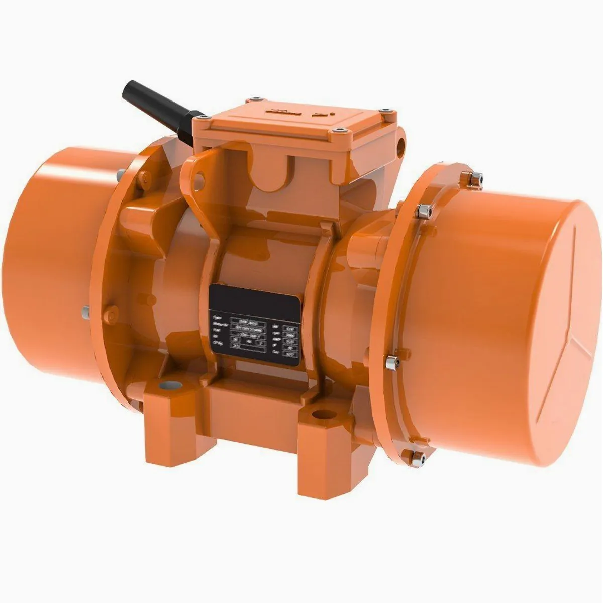Uzman Rüttelplatte, elektrischer Vibrationsmotor, 270W Leistung, anpassbare Unwucht