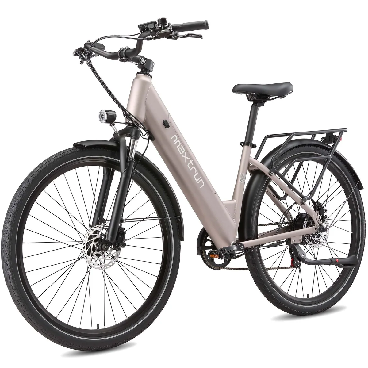 Vankel Lira City-Elektrofahrrad, 250W Motor, 48V Akku, 28" pannensichere Reifen