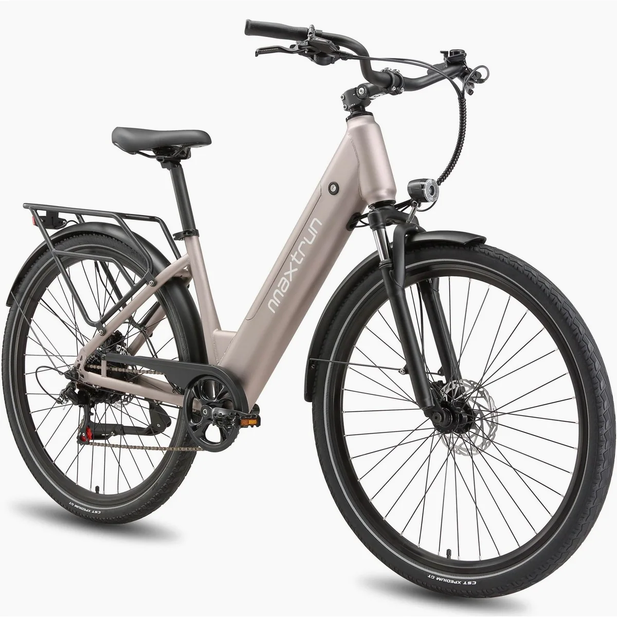 Vankel Lira City-Elektrofahrrad, 250W Motor, 48V Akku, 28" pannensichere Reifen 2