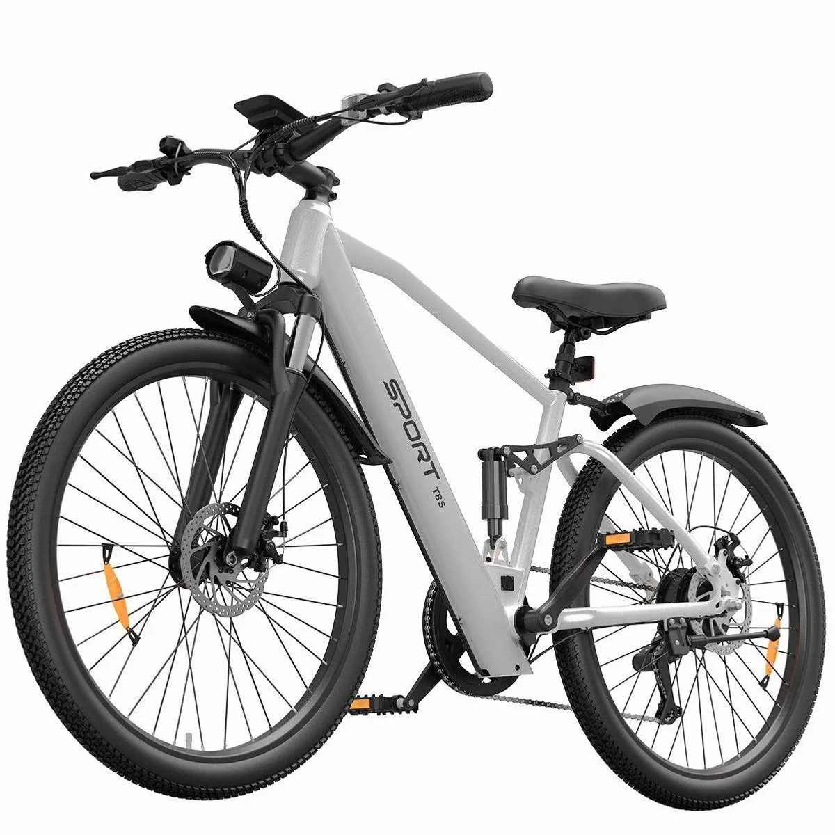 Vankel T8S E-Bike, 250W Heckmotor, 624Wh Akku, Shimano 7-Gang — robust, komfortabel, sicher 2