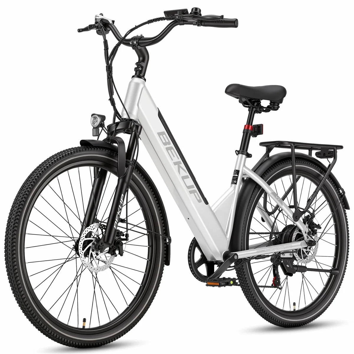 Vankel BEKUP V1 E-Bike, 522 Wh, 120 km Reichweite, 7-Gang Shimano, Heckmotor