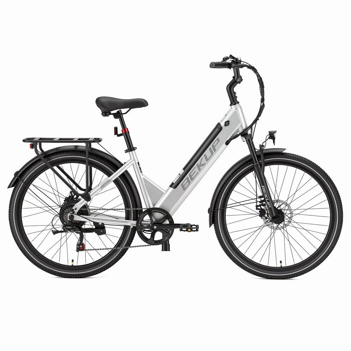 Vankel BEKUP V1 E-Bike, 522 Wh, 120 km Reichweite, 7-Gang Shimano, Heckmotor 3