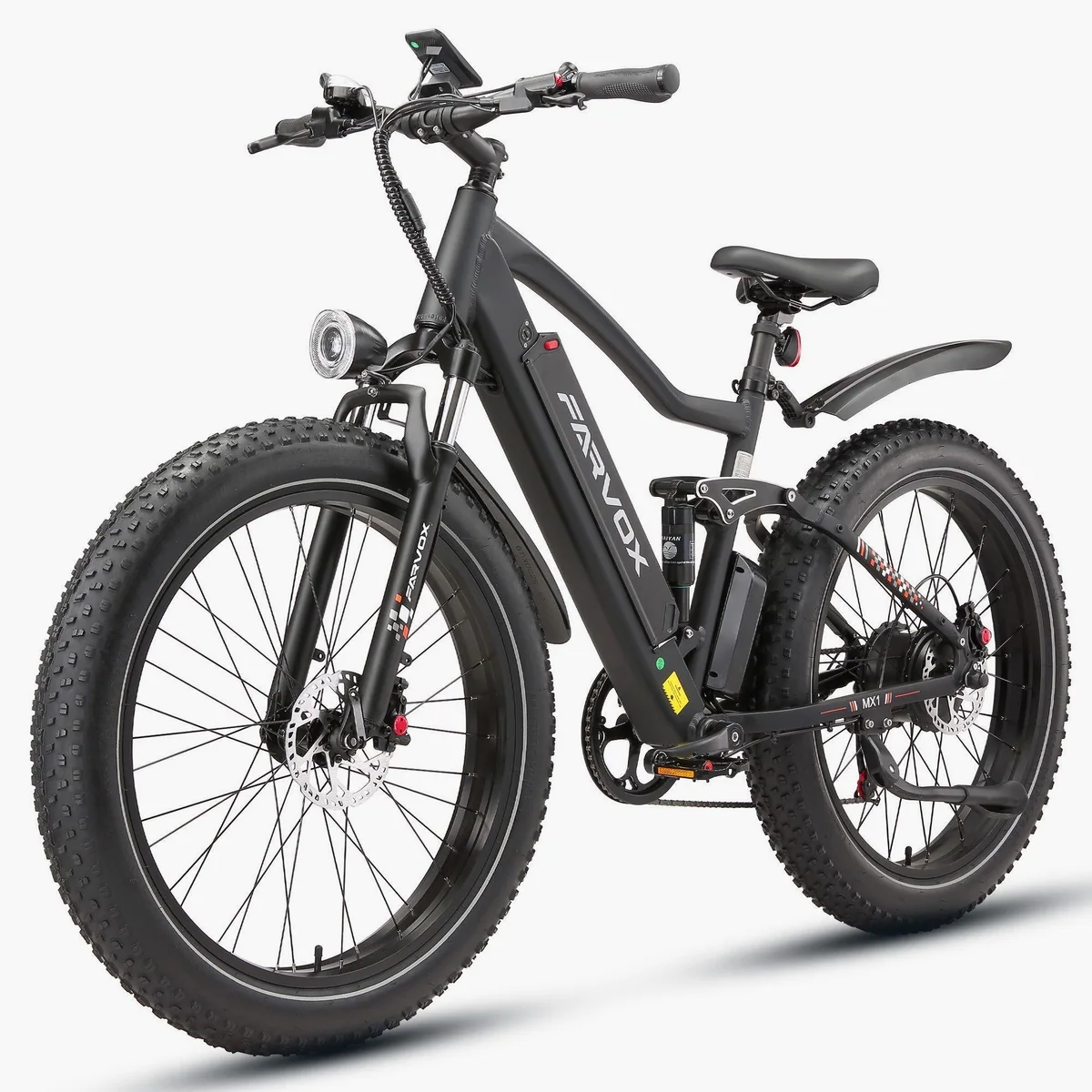 Vankel MX1 E-Bike Cityrad, kraftvoller 250W Motor, lange Reichweite, komfortable Federung 2