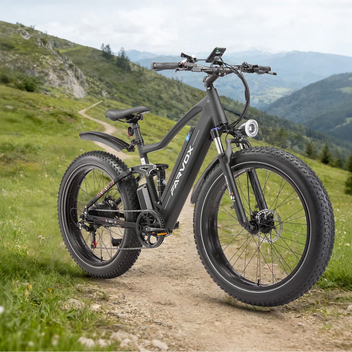 Vankel MX1 E-Bike Cityrad, kraftvoller 250W Motor, lange Reichweite, komfortable Federung 3