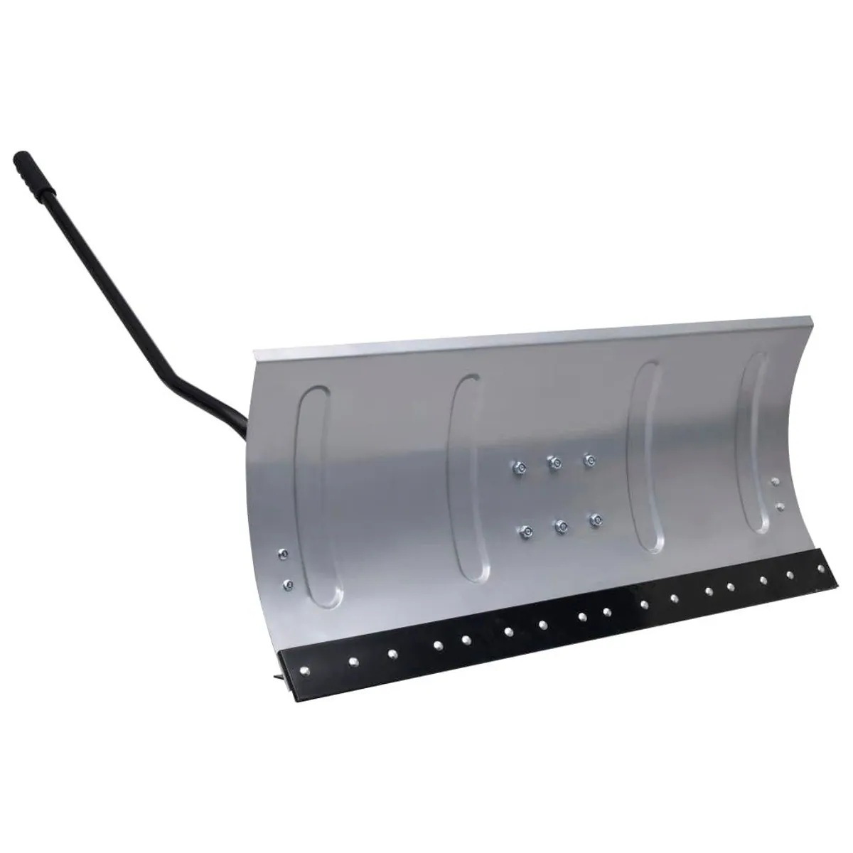 vidaXL Schneeschieber 100 cm, robustes Stahl-Schild, einstellbarer Winkel, einfache Handhabung
