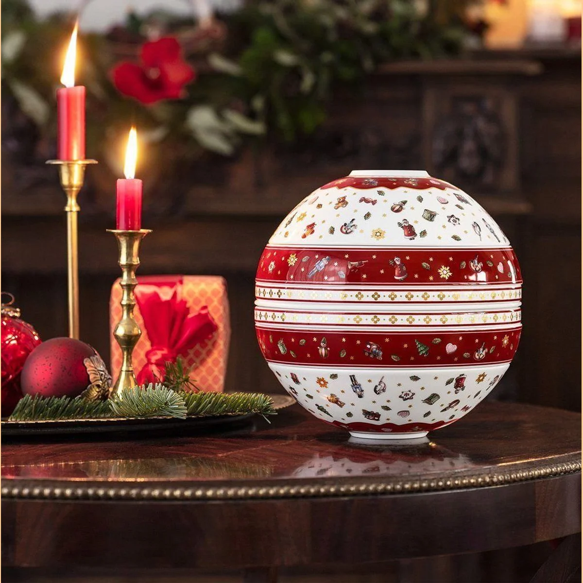 Villeroy & Boch Geschirr-Set Toy's Delight La Boule, nostalgisches Design, spülmaschinenfest, für 2 Personen 3