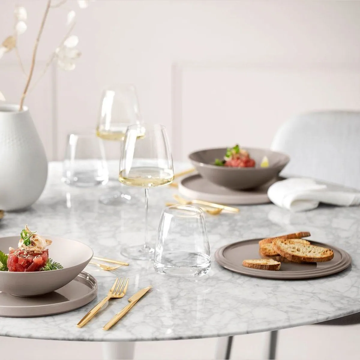 Villeroy & Boch Iconic LaBoule Geschirr-Set, modernes Design, vielseitig kombinierbar 4