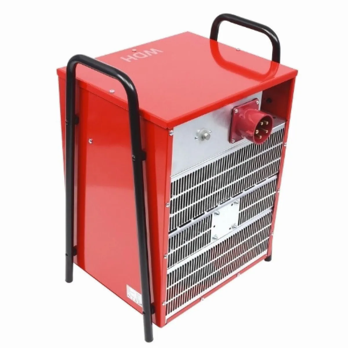 WDH Heißluftgebläse WDH-IFH20, 20 kW Heizleistung, stufenlos einstellbar, robustes Metallgehäuse 5