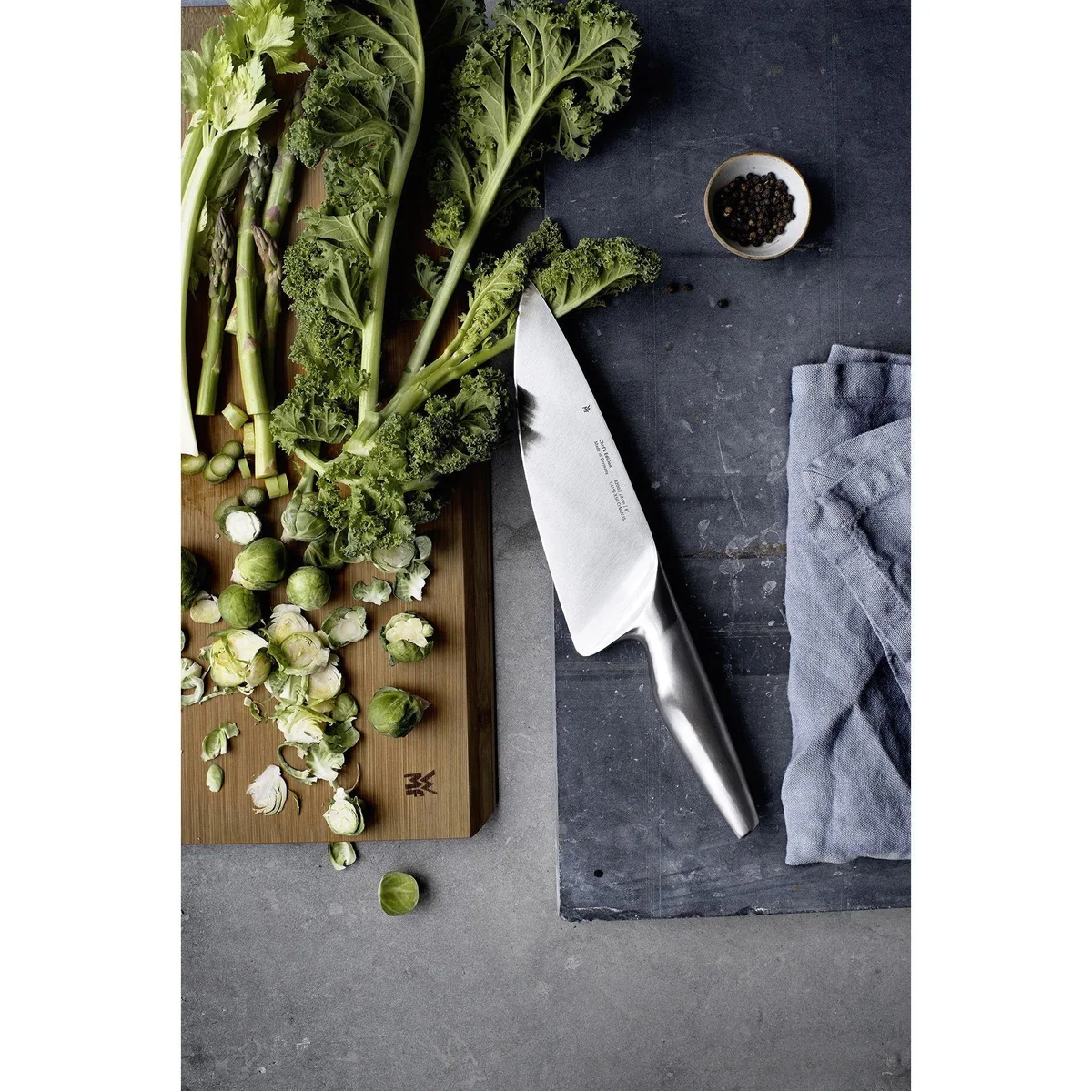 WMF Messerblock Chef's Edition, 5-teilig, hochwertige Materialien und ergonomisches Design 4