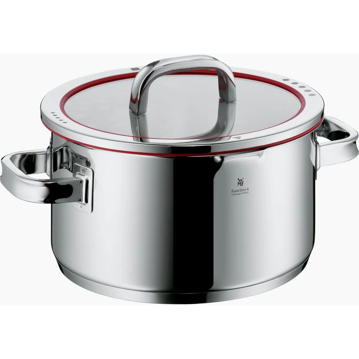 WMF Function 4 Topf-Set, 9-teilig, Induktionsgeeignet, Glasdeckel mit Abgießfunktionen 5