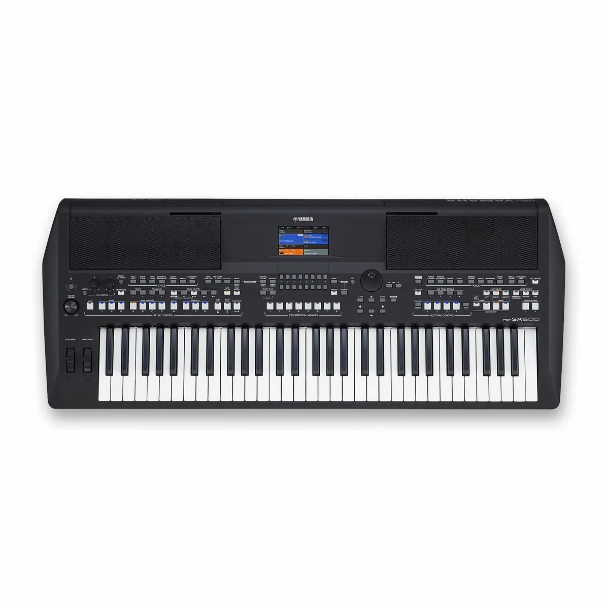 Yamaha PSR-SX600 Home-Keyboard, leistungsstarke Klangerzeugung, USB-Audio-Aufnahme, intuitive Benutzeroberfläche
