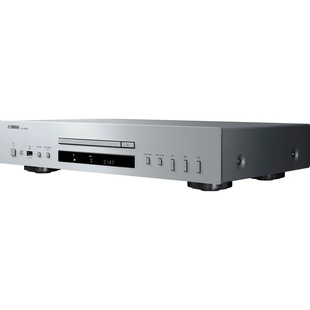 Yamaha CD-S303 CD-Player, USB-Audiowiedergabe, Pure Direct, intelligente digitale Steuerung 2