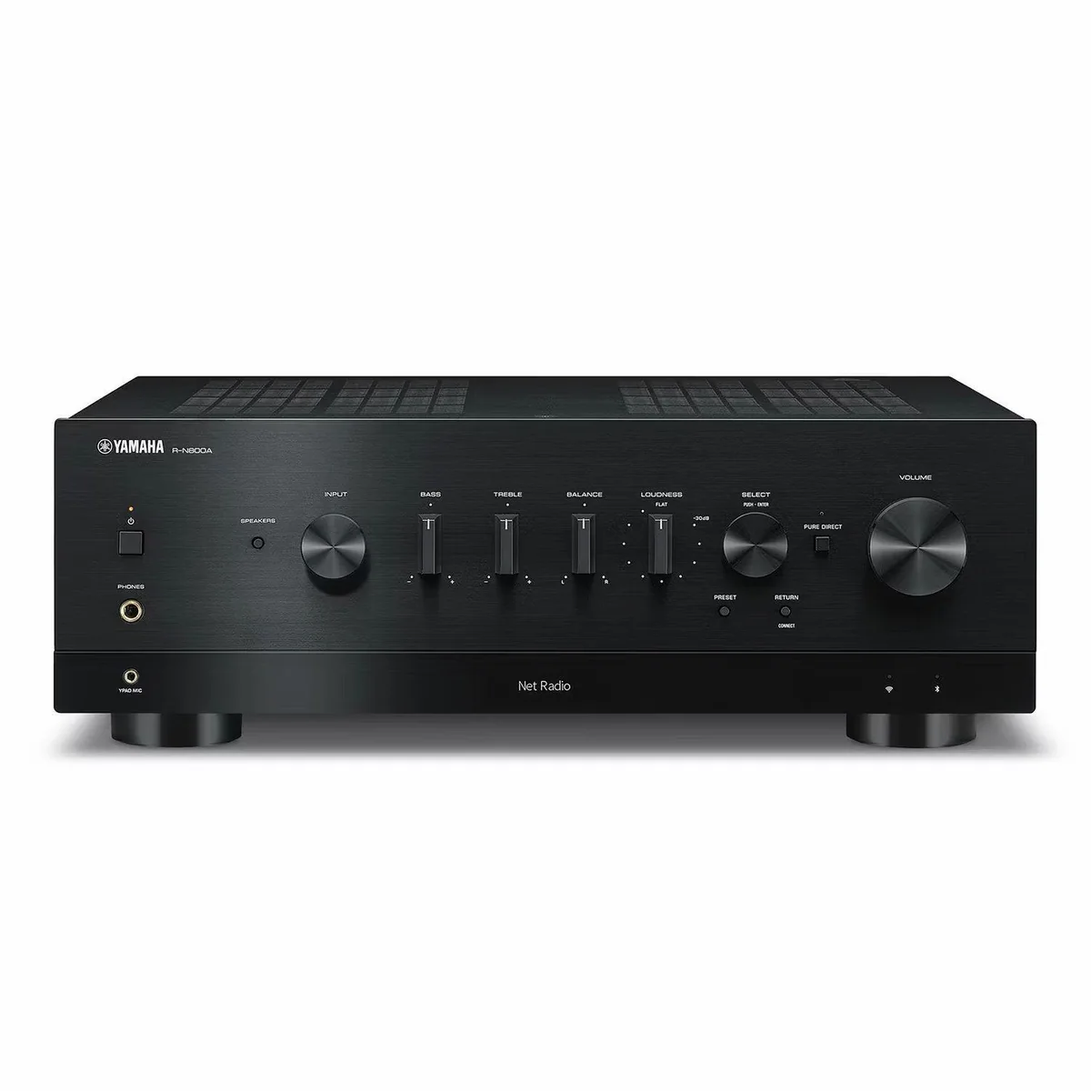 Yamaha R-N 800A Netzwerk-Receiver, 140 Watt pro Kanal, Bluetooth & WLAN