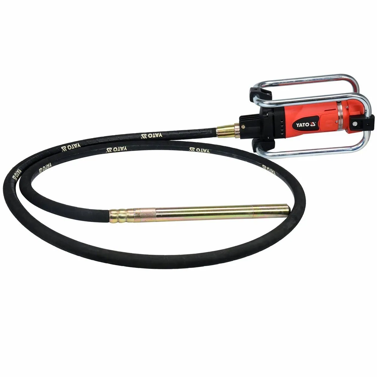 Yato Innenrüttler Betonrüttler, 2300 Watt Motor, 4 Meter Schlauchlänge 2