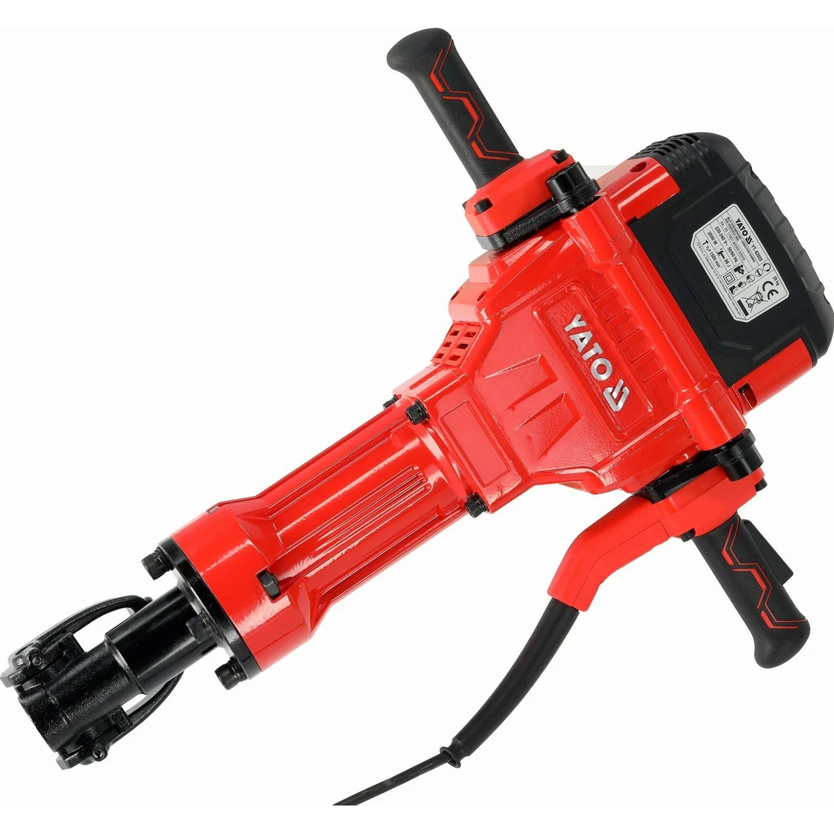 Yato Abbruchhammer 2000 W, hohe Schlagenergie für harte Materialien