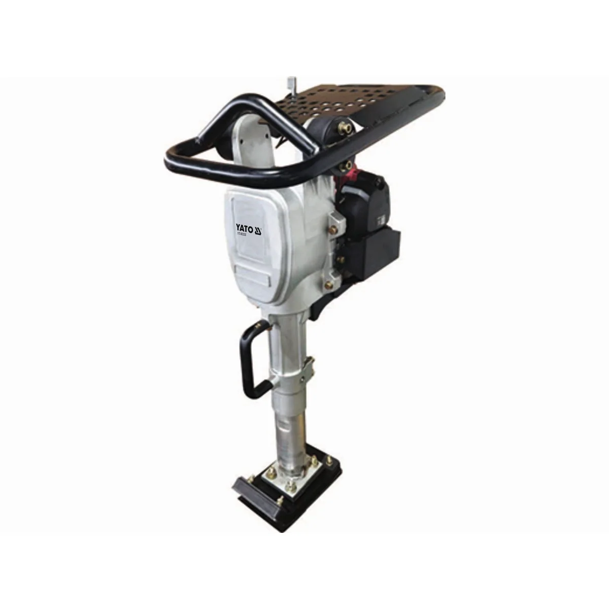 Yato Vibrationsstampfer, Honda GX35 Motor, 34 kg, 9,1 kN Schlagkraft