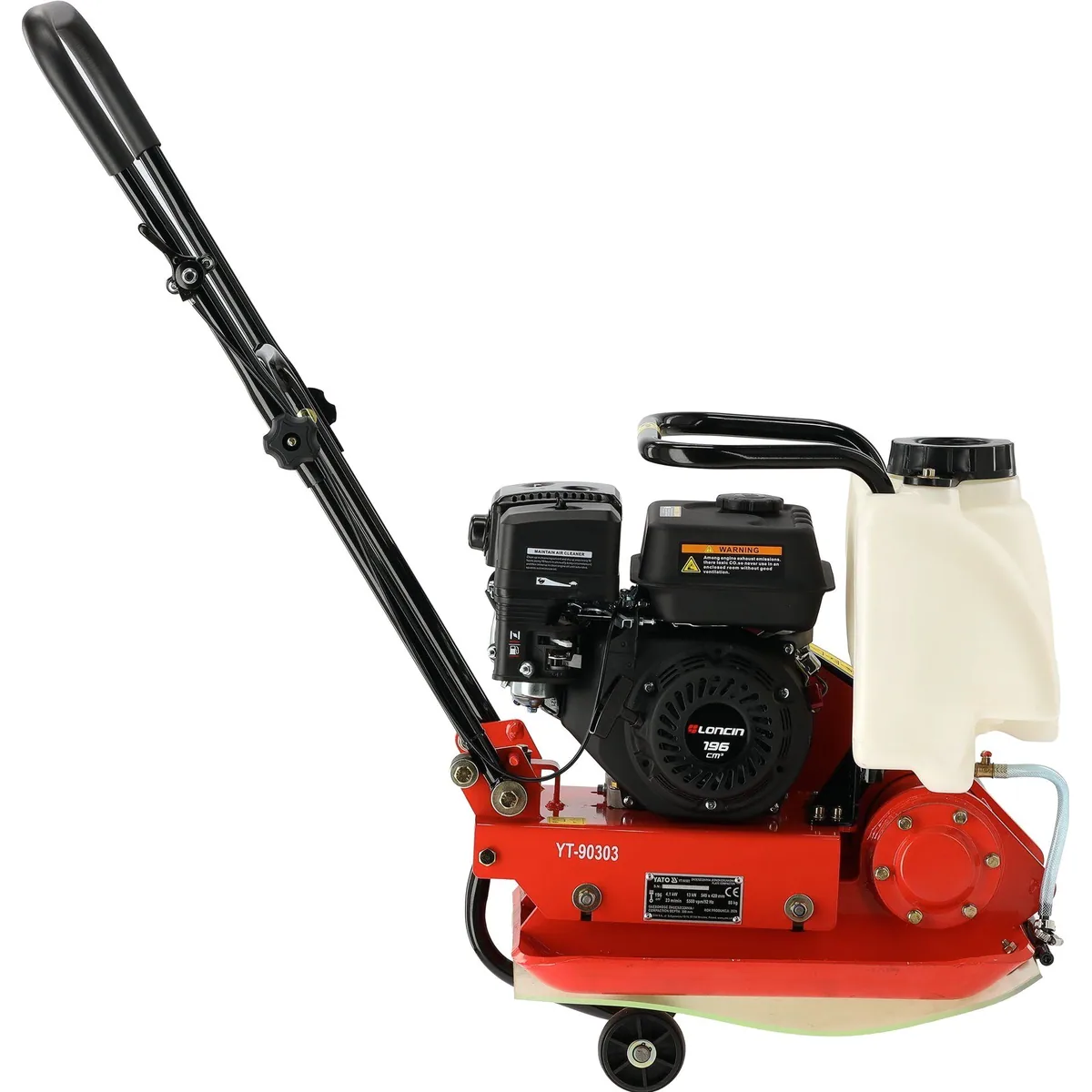 Yato Rüttelplatte G200F, 6,5 PS Motor, hohe Verdichtungskraft 4