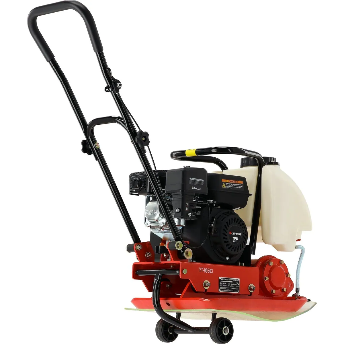 Yato Rüttelplatte G200F, 6,5 PS Motor, hohe Verdichtungskraft 5