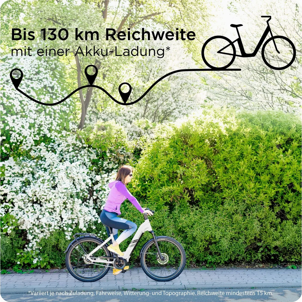 Zündapp E-Bike Cityrad X885, 7 Gang Nabenschaltung, Mittelmotor, 550 Wh 2