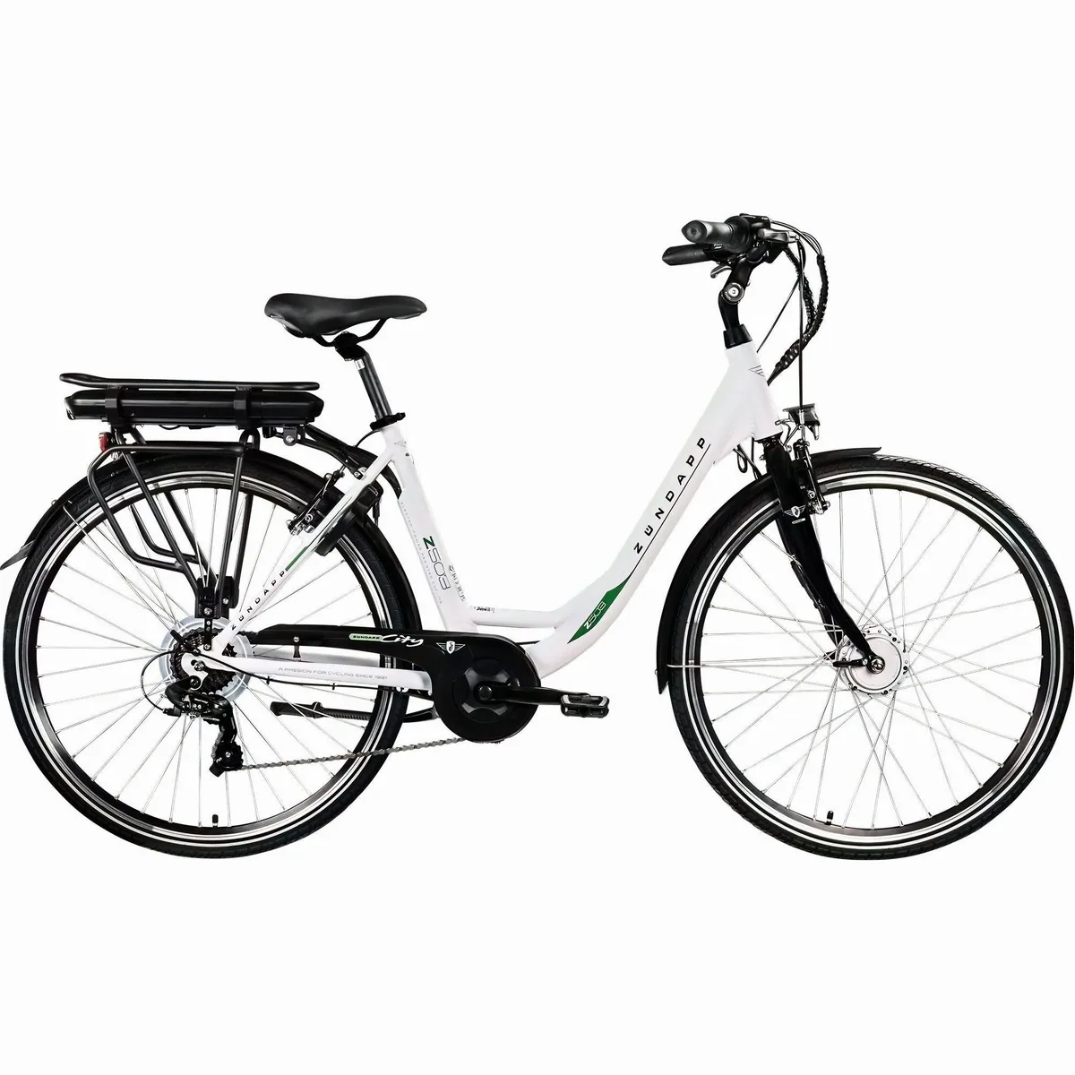 Zündapp Z503 E-Bike Cityrad, 7-Gang Shimano, Frontmotor, 536 Wh Akku