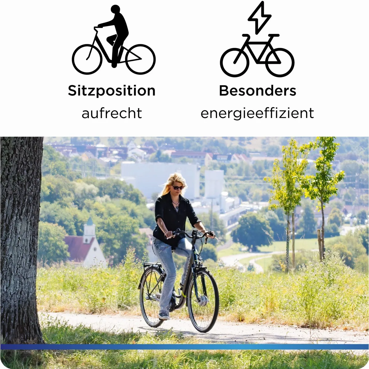 Zündapp Z510 E-Bike Cityrad, 3-Gang Nabenschaltung, 531 Wh Akku, komfortabel für Damen und Herren 5