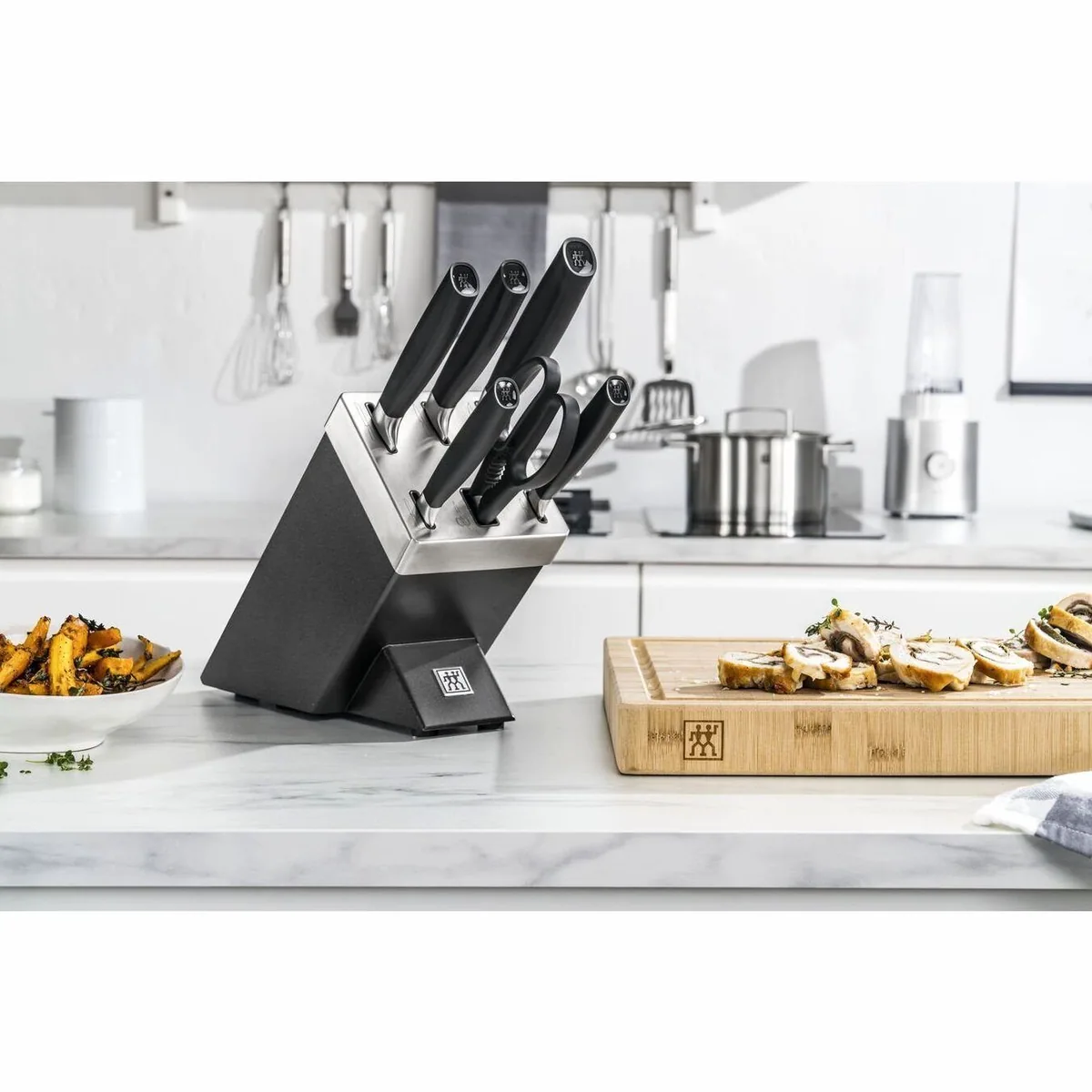 Zwilling All*Star Messerblockset 7-tlg, selbstschärfend, ergonomischer Griff 3