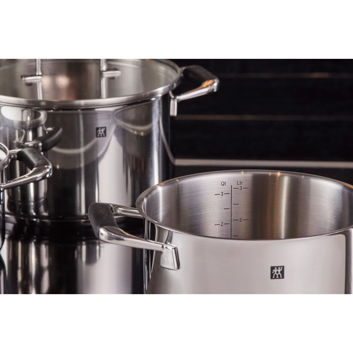 Zwilling Topf-Set Poletto, 5-tlg., rostfreier Edelstahl, induktionsgeeignet 4
