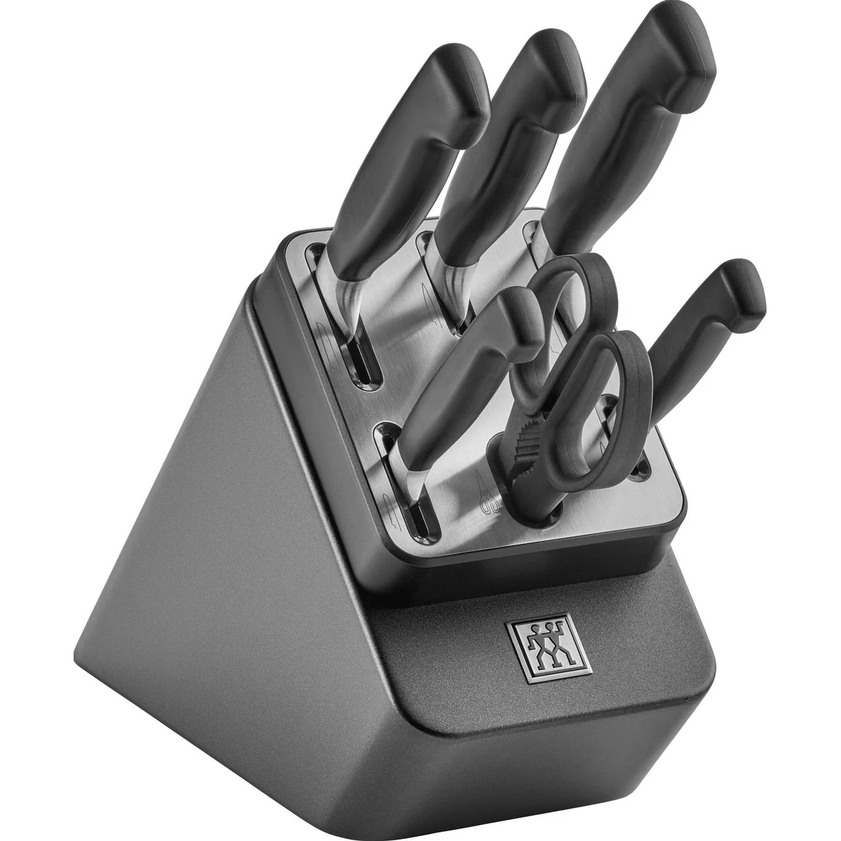 Zwilling Messerblock VIER STERNE, selbstschärfend, Made in Germany, 7-teilig