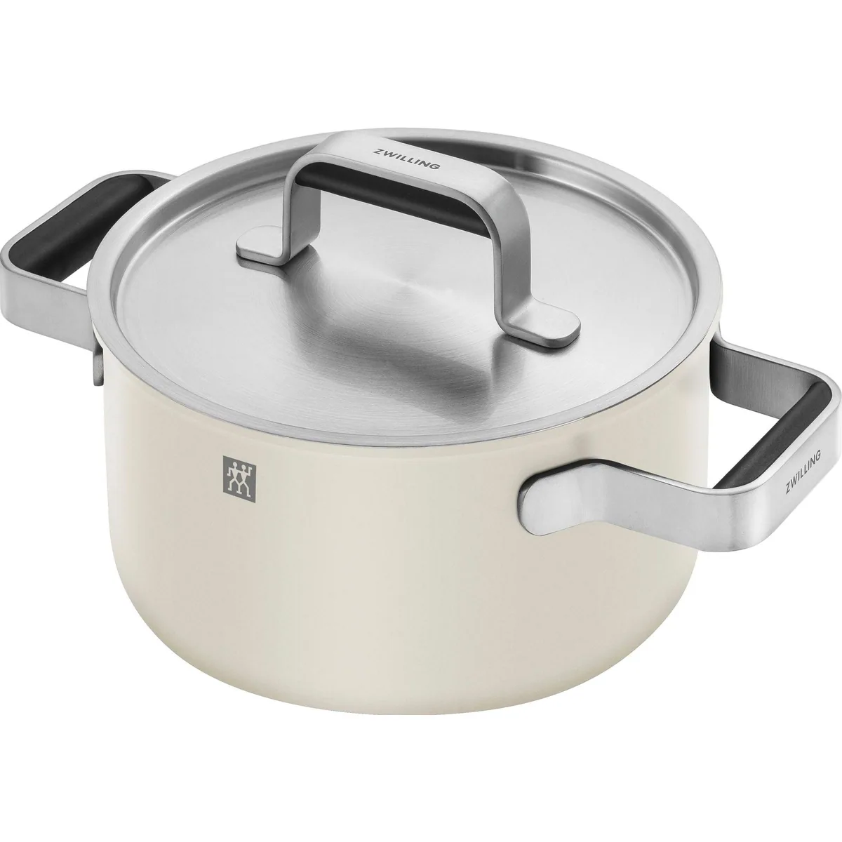Zwilling Topf-Set Pure, Edelstahl 18/10, 5-tlg. — 3 Kochtöpfe, Bratentopf, Stieltopf 3